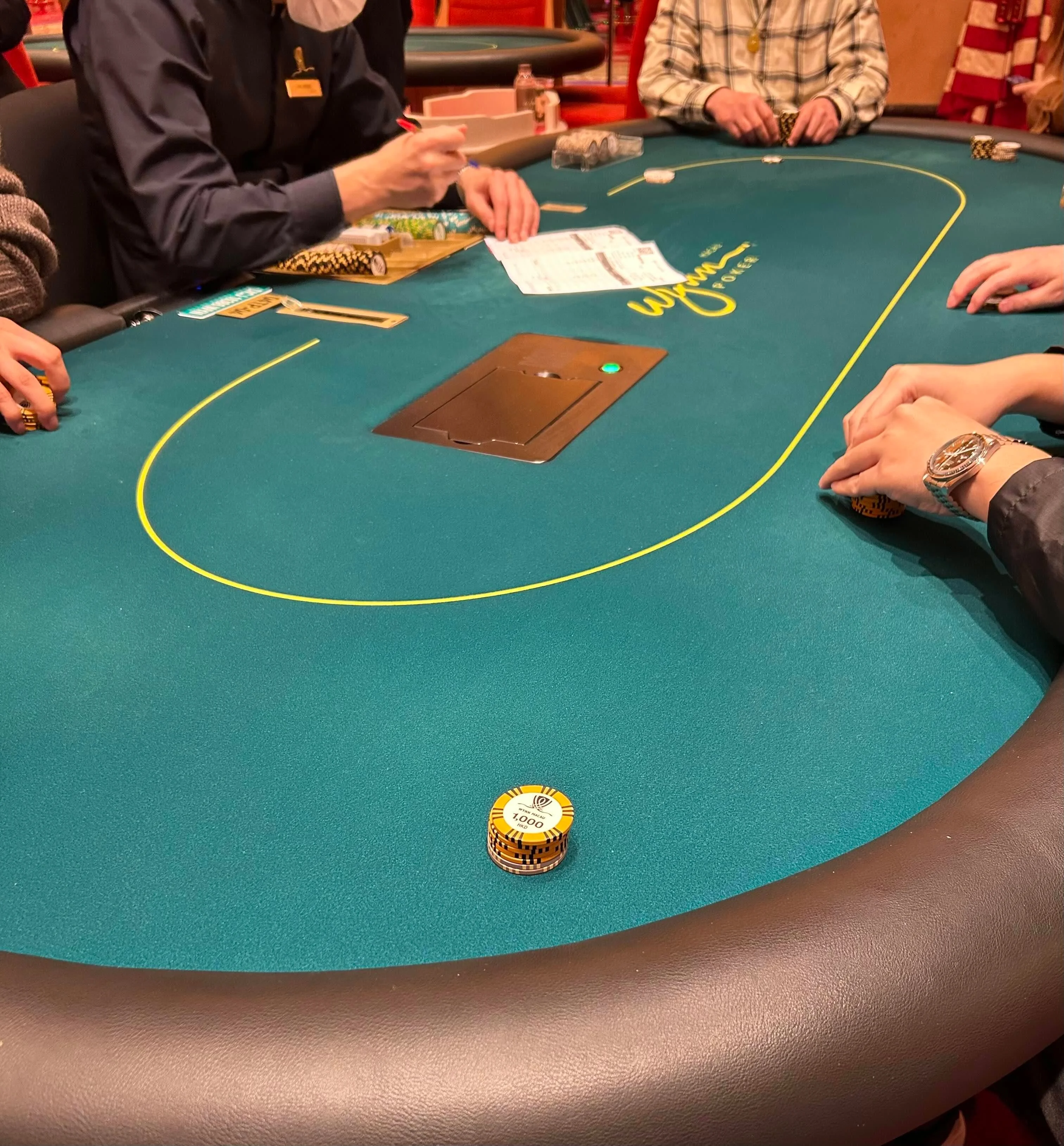 澳门德州扑克锦标赛现场